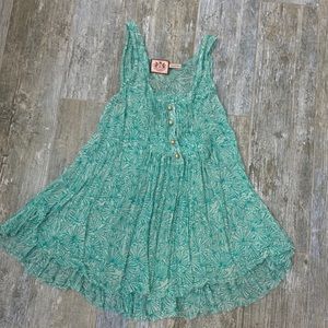 Juicy Couture flowy silk top